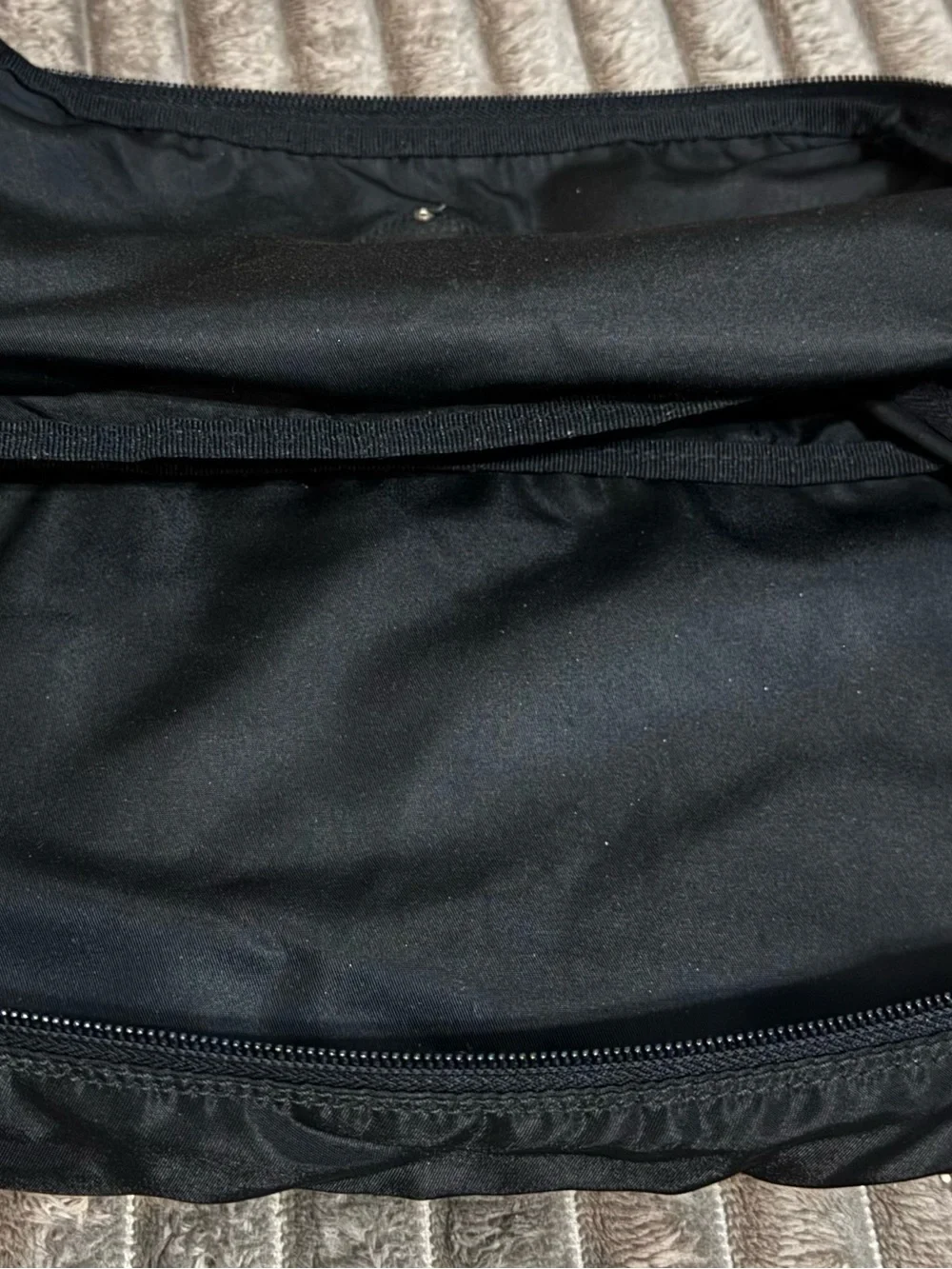 Prada Black Nylon Toiletry Pouch Cosmetic Case 100% Authentic